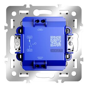 Механизм выключателя с самовозвратом одноклавишного 10А, S70 / Voltum VLS0106M