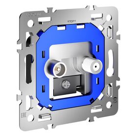 Механизм розетки телевизионной оконечной TV+SAT, S70 / Voltum VLS0604M