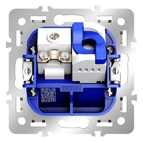 Механизм розетки TV+RJ45 кат. 6, S70 / Voltum VLS0607M