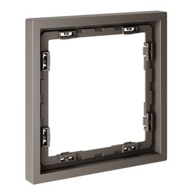 Рамка пластиковая на 1 пост S70 (капучино) / Voltum VLS100114