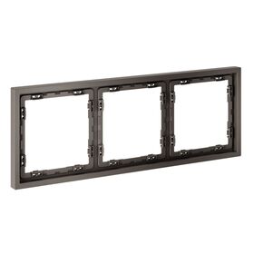 Рамка пластиковая на 3 пост S70 (капучино) / Voltum VLS100314