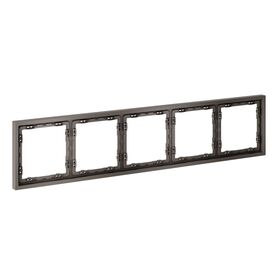 Рамка пластиковая на 5 пост S70 (капучино) / Voltum VLS100514