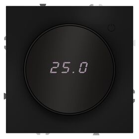 Терморегулятор электронный для теплого пола S70 (черный матовый) / Voltum VLS070108