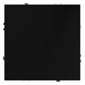 Заглушка с суппортом S70 (черный матовый) / Voltum VLS080108