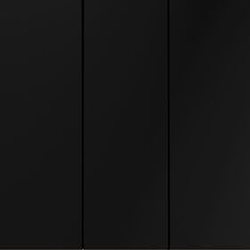 Выключатель трехклавишный S70 (черный матовый) / Voltum VLS030108