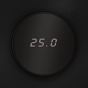 Терморегулятор электронный для теплого пола S70 (черный матовый) / Voltum VLS070108