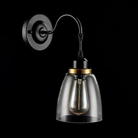 Настенный светильник (бра) Freya Louise FR4167-WL-01-BL