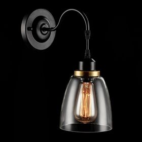 Настенный светильник (бра) Freya Louise FR4167-WL-01-BL