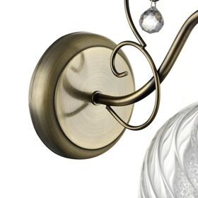 Настенный светильник (бра) Freya Nella FR2662-WL-01-BZ