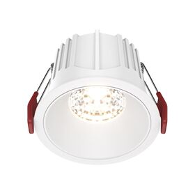 Встраиваемый светильник Alfa LED 3000K 15Вт 36° / Maytoni DL043-01-15W3K-RD-W