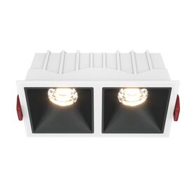 Встраиваемый светильник Alfa LED 3000K 2x10Вт 36° / Maytoni DL043-02-10W3K-SQ-WB
