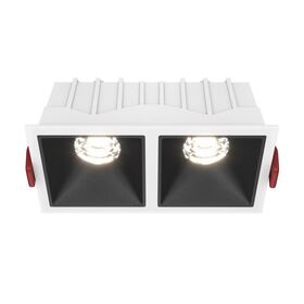 Встраиваемый светильник Alfa LED 4000K 2x10Вт 36° / Maytoni DL043-02-10W4K-SQ-WB