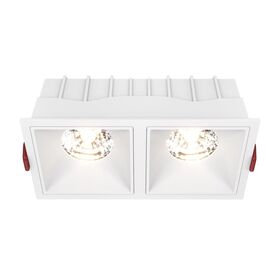 Встраиваемый светильник Alfa LED 3000K 2x15Вт 36° Dim Triac / Maytoni DL043-02-15W3K-D-SQ-W