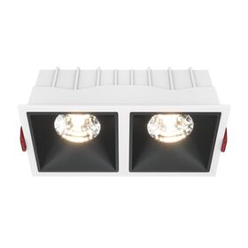 Встраиваемый светильник Alfa LED 3000K 2x15Вт 36° / Maytoni DL043-02-15W3K-SQ-WB