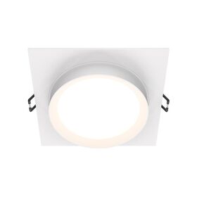 Встраиваемый светильник Hoop GX53 1x12Вт / Maytoni DL086-GX53-SQ-W