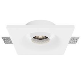 Встраиваемый светильник Gyps Modern GU10 10Вт / Maytoni DL006-GU10-RD-W