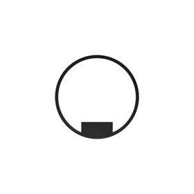 Настенный светильник (бра) Maytoni Rim MOD058WL-L25BK