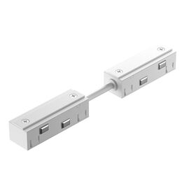 Коннектор питания прямой гибкий 5см Exility белый / Maytoni TRA034CPC-42W-5-1