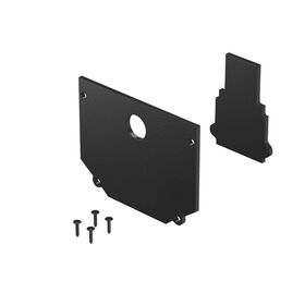 Комплект заглушек к шинопроводу Exility для монтажа в натяжной ПВХ потолок (внешняя 2 шт+внутренняя 2 шт) / Maytoni TRA034EC-SCH-42B