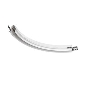 Коннектор радиусный R300 Exility встраиваемый под ГКЛ 12,5 мм, белый / Maytoni TRA044-angle.12W