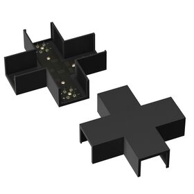 Коннектор питания X-образный Elasity / Maytoni TRA160CX-11B