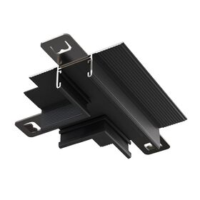 Т- образный коннектор встраиваемый под ГКЛ 12,5 мм Basity, черный / Maytoni TRA172CT-12B