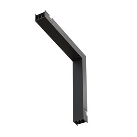 Коннектор питания угловой внутренний Basity, черный / Maytoni TRA172ICPC-1B