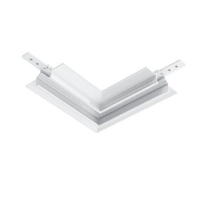 Коннектор угловой Exility для встраиваемого низкопрофильного шинопровода / Maytoni TRAM034CL-42W