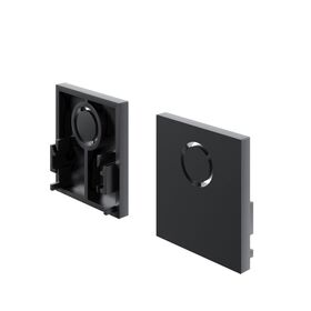 Заглушки для накладного низкопрофильного шинопровода Exility 2шт. / Maytoni TRAM034EC-41B