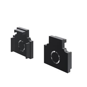 Заглушки для встраиваемого низкопрофильного шинопровода Exility 2шт. / Maytoni TRAM034EC-42B