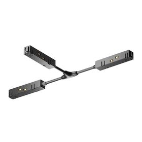 Коннектор питания Т-образный Gravity черный / Maytoni TRA004CWT-22B