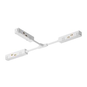 Коннектор питания Т-образный Gravity белый / Maytoni TRA004CWT-22W