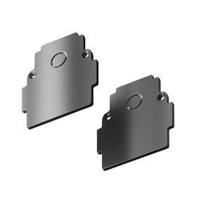 Заглушка торцевая 2шт Gravity встраиваемый черный / Maytoni TRA010EC-42B