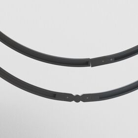 Шинопровод круглый ⌀1,5м Unity накладной/подвесной черный / Maytoni TRX003-111B