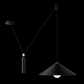 Подвесной светильник Peso E27 1x60Вт / Maytoni P080PL-01B