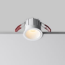 Встраиваемый светильник Alfa LED 2700K 10Вт 50° / Maytoni DL043-01-10W2.7K-RD-W