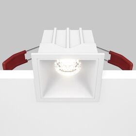 Встраиваемый светильник Alfa LED 4000K 10Вт 36° / Maytoni DL043-01-10W4K-SQ-W
