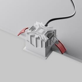 Встраиваемый светильник Alfa LED 3000К 10Вт 50° / Maytoni DL043-01-10W3K-SQ-W-1