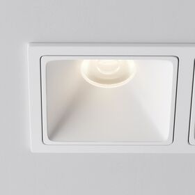 Встраиваемый светильник Alfa LED 4000K 10Вт 50° / Maytoni DL043-02-10W4K-SQ-W-1