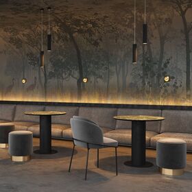 Подвесной светильник Focus Design GU10 1x10Вт / Maytoni P038PL-01B