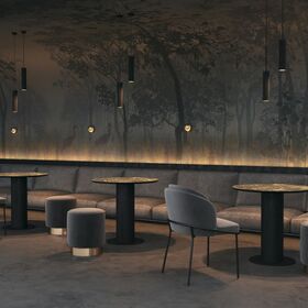 Подвесной светильник Focus Design GU10 1x10Вт / Maytoni P038PL-01B