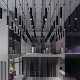 Подвесной светильник Focus GU10 1x10Вт / Maytoni P075PL-01B