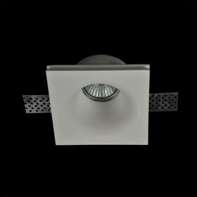 Встраиваемый светильник Gyps Modern GU10 1x35Вт / Maytoni DL001-1-01-W