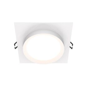 Встраиваемый светильник Hoop GX53 1x12Вт / Maytoni DL086-GX53-SQ-W