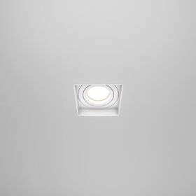 Встраиваемый светильник Atom GU10 10Вт / Maytoni DL003-01-W