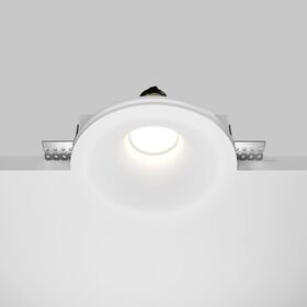 Встраиваемый светильник Gyps Modern GU10 10Вт / Maytoni DL002-1-01-W-1