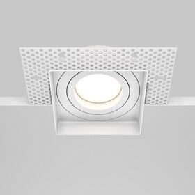 Встраиваемый светильник Atom GU10 10Вт / Maytoni DL003-01-W