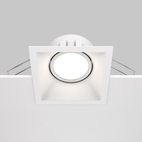 Встраиваемый светильник Dot GU10 10Вт / Maytoni DL029-2-01W