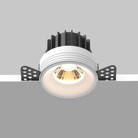 Встраиваемый светильник Round 2700K 12W 60° / Maytoni DL058-12W2.7K-TRS-W