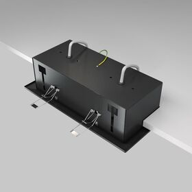 Встраиваемый светильник Metal Modern GU10 2x10Вт / Maytoni DL008-2-02-B